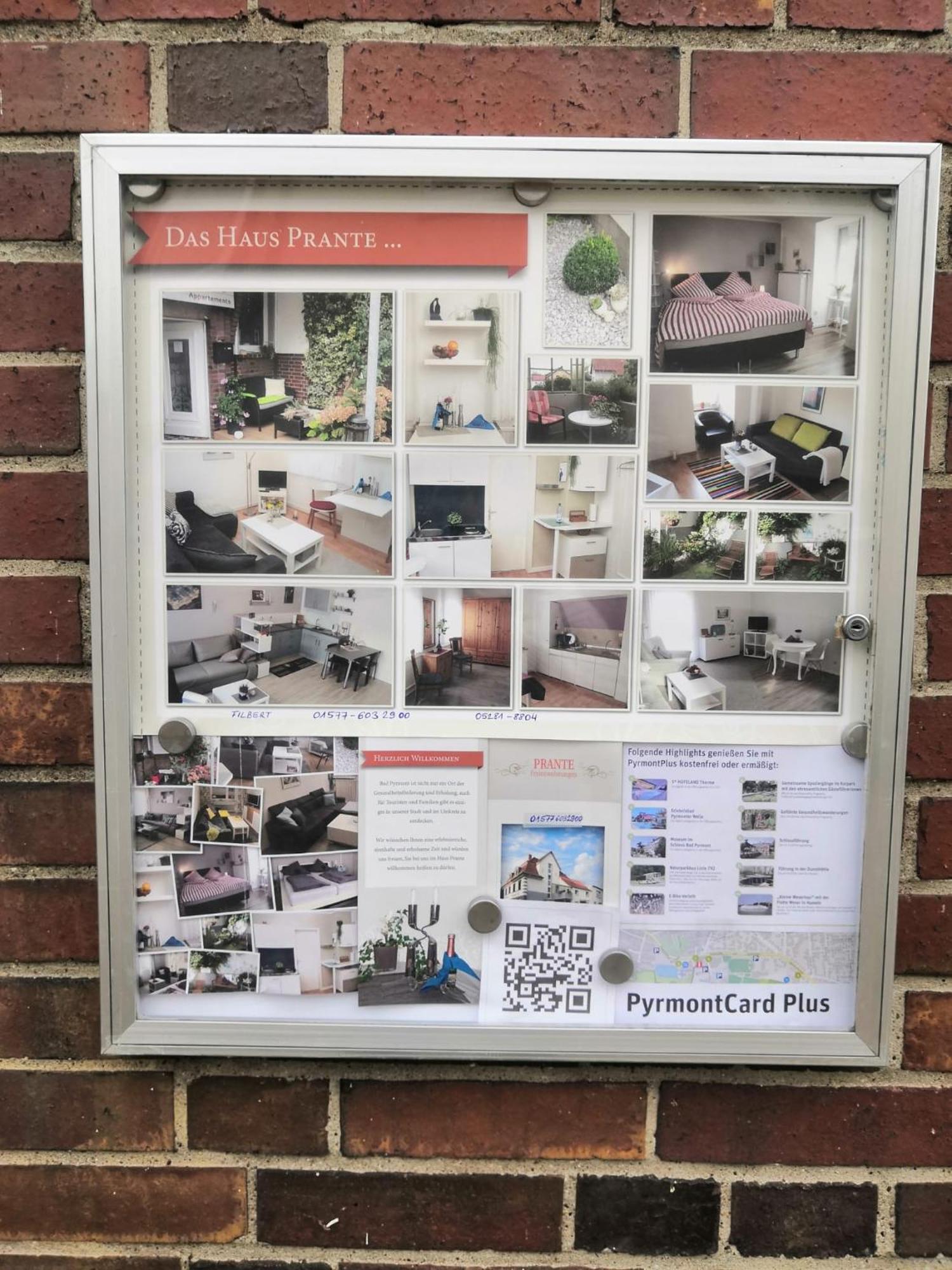 Haus Prante Ferienwohnungen Bad Pyrmont Εξωτερικό φωτογραφία